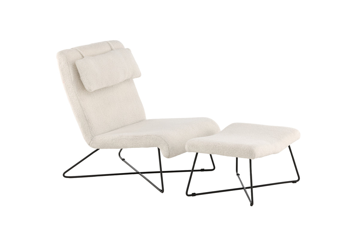 Venture Home Laconia Loungefåtöljer Vit
