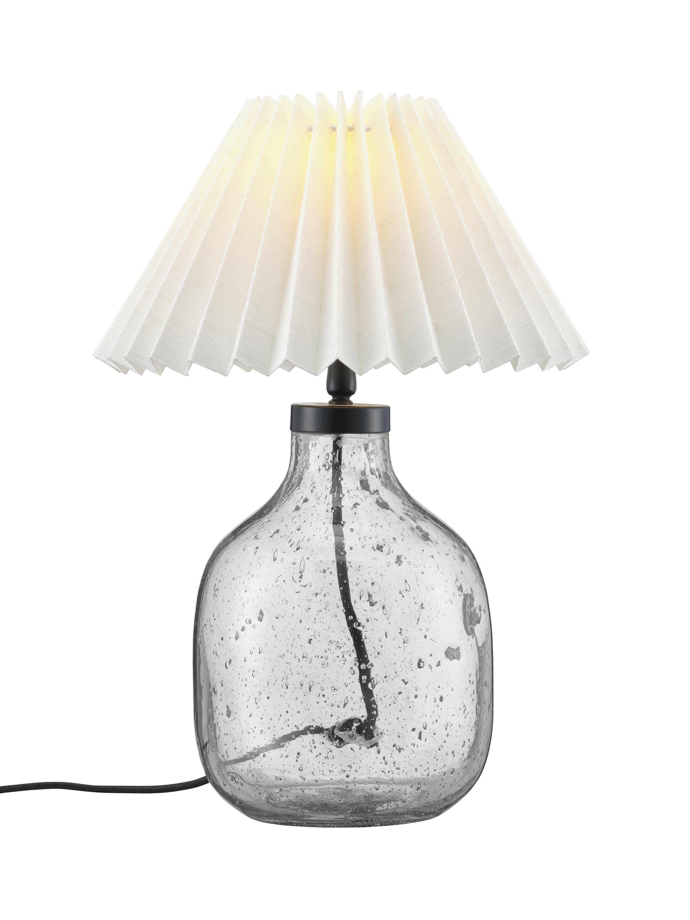 PR Home Groove bordlampa Klar/ Offwhite