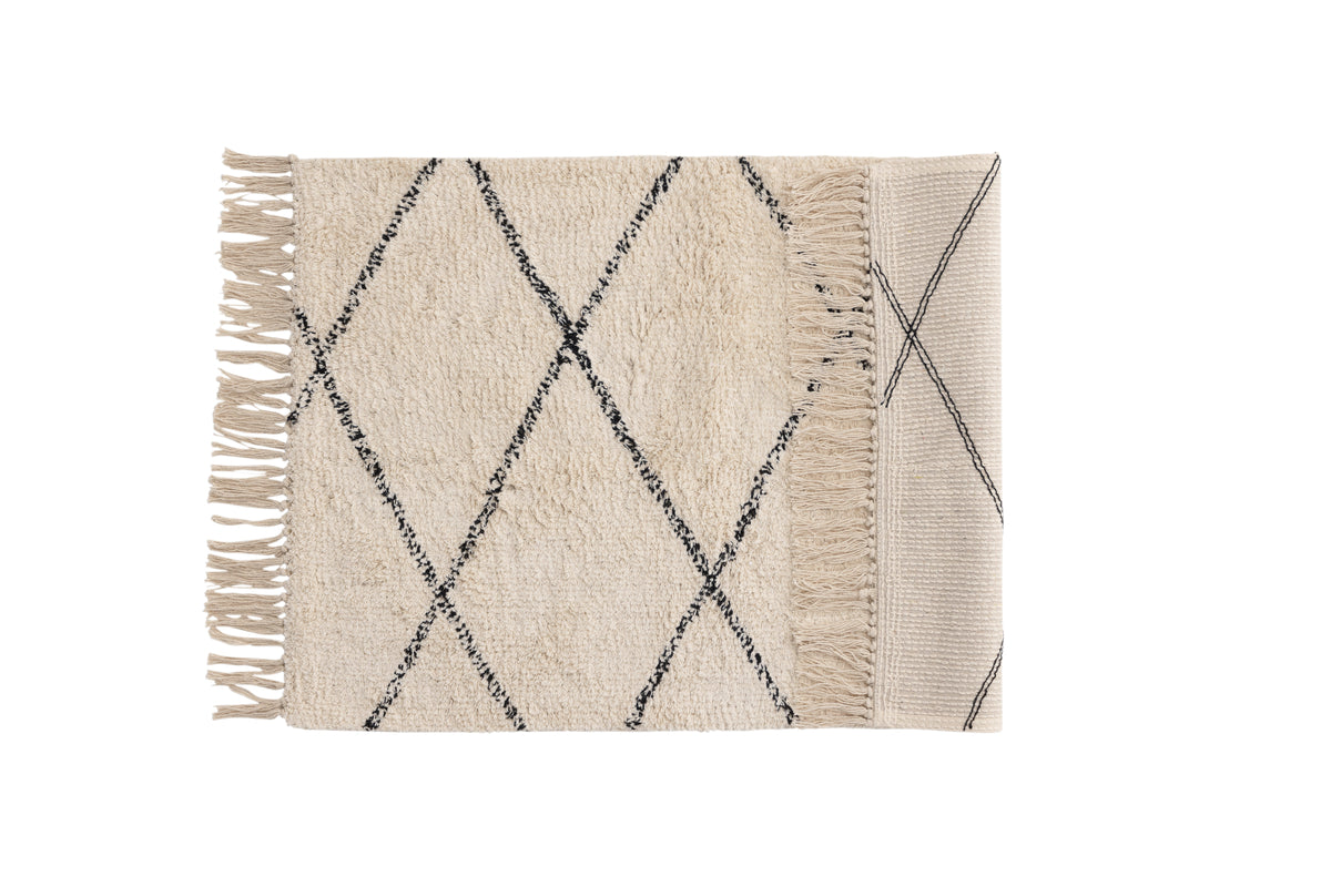 Venture Home Thelma Rektangulär Matta Vit