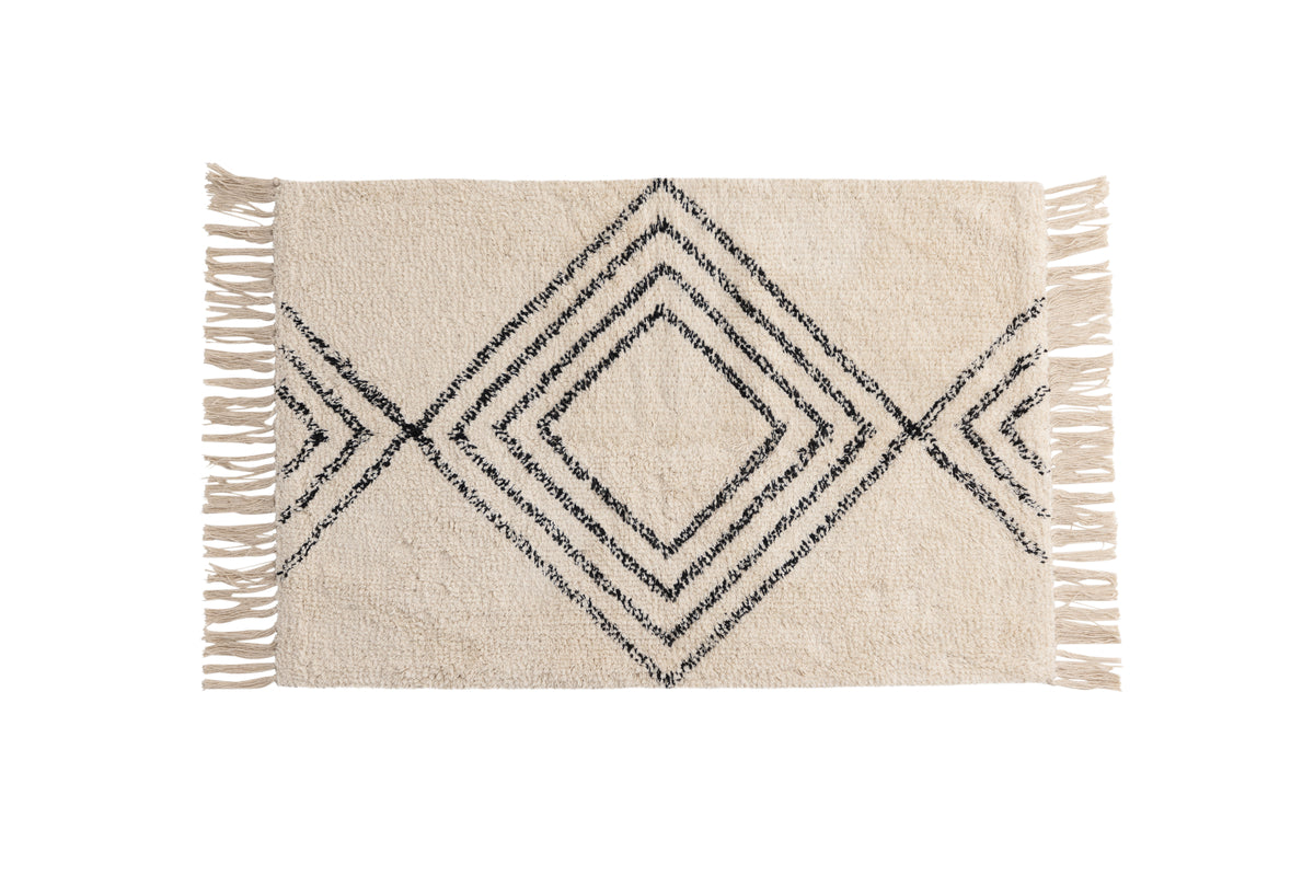 Venture Home Love Rektangulär Matta Vit