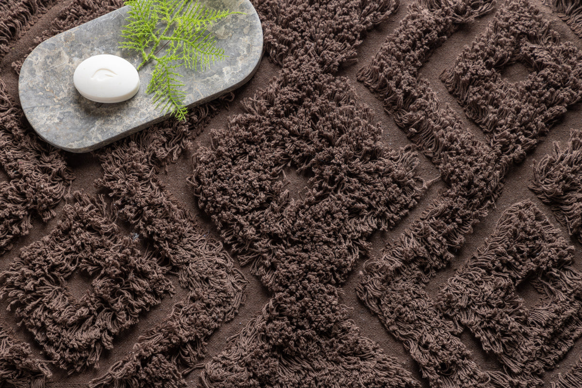 Venture Home Hilma Rektangulär Matta Brun