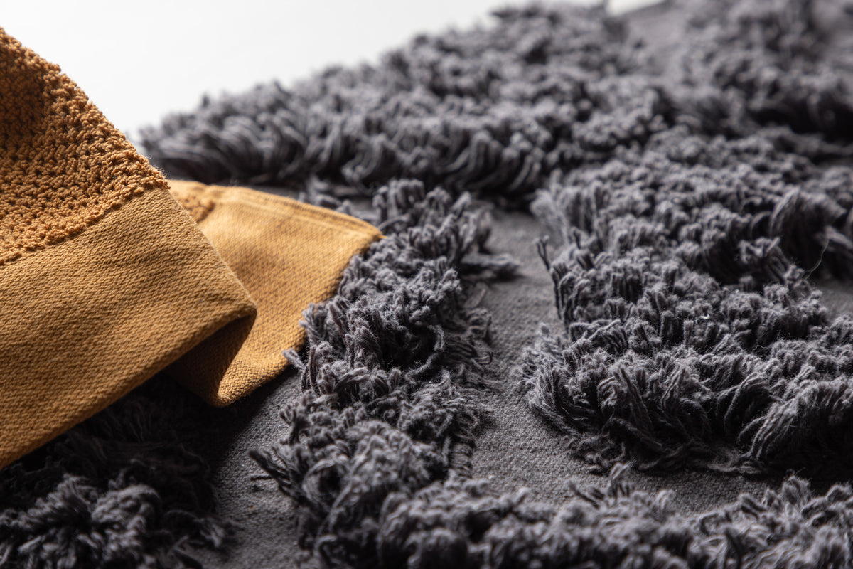 Venture Home Hilma Rektangulär Matta Mörkgrå