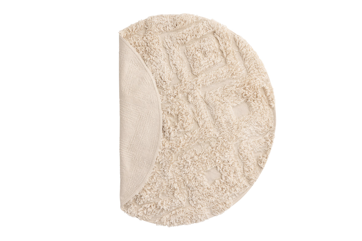 Venture Home Hilma Rund Matta Off-white