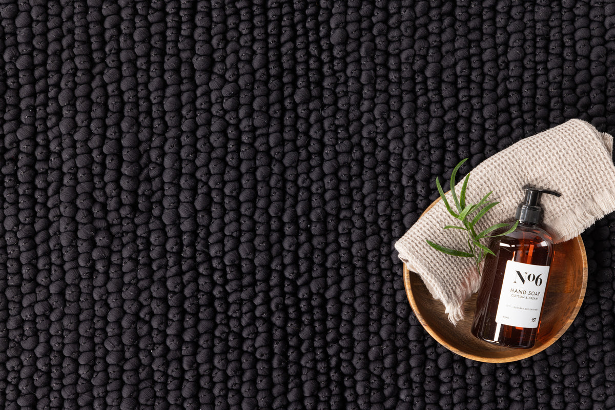 Venture Home Wilmer Rektangulär Matta Svart