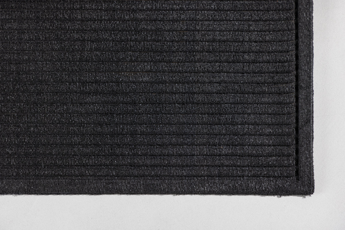 Venture Home Bosse Rektangulära Matta Svart