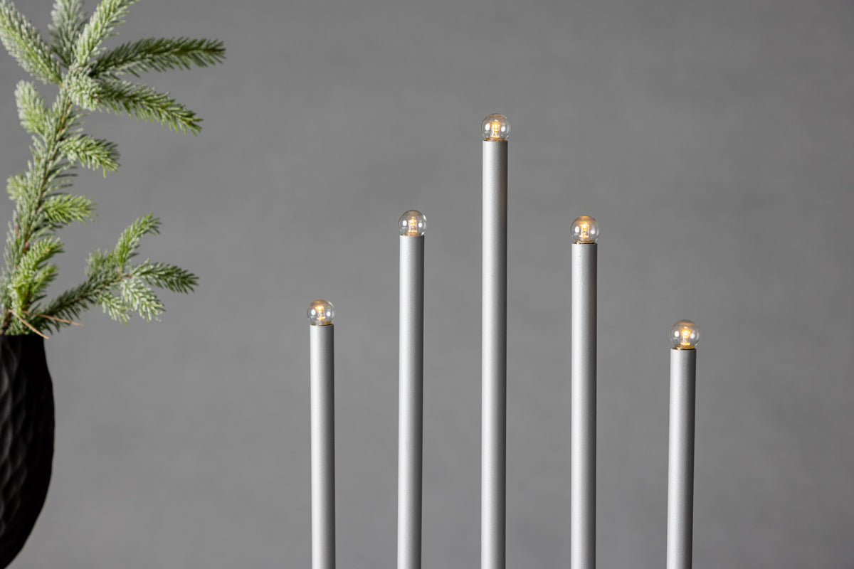 Venture Home Björnfjället Bordslampa Silver
