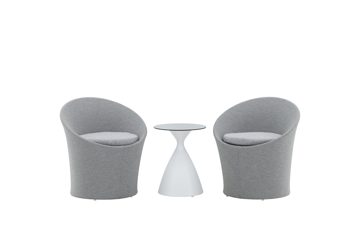 Venture Home Spoga Lounge Set Vit