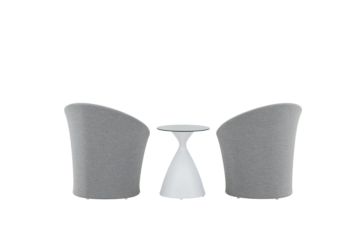 Venture Home Spoga Lounge Set Vit