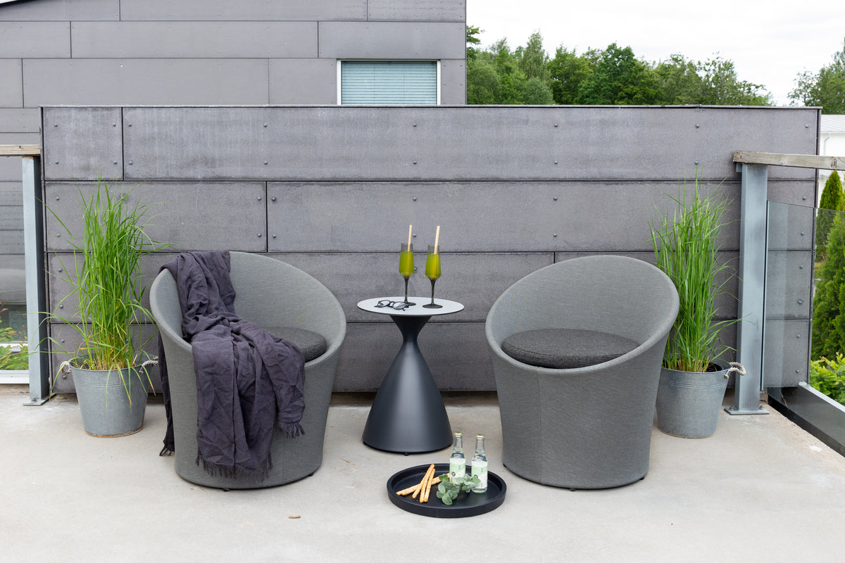 Venture Home Spoga Lounge Set Svart