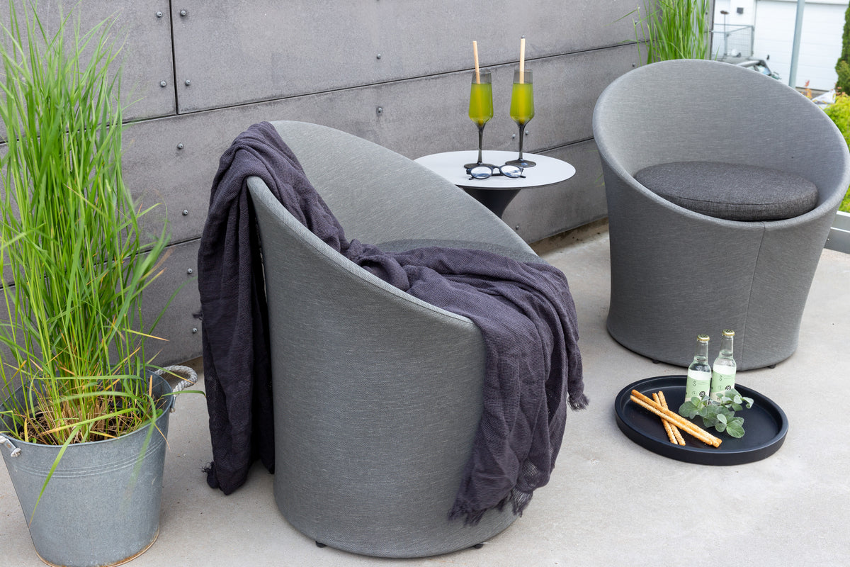Venture Home Spoga Lounge Set Svart