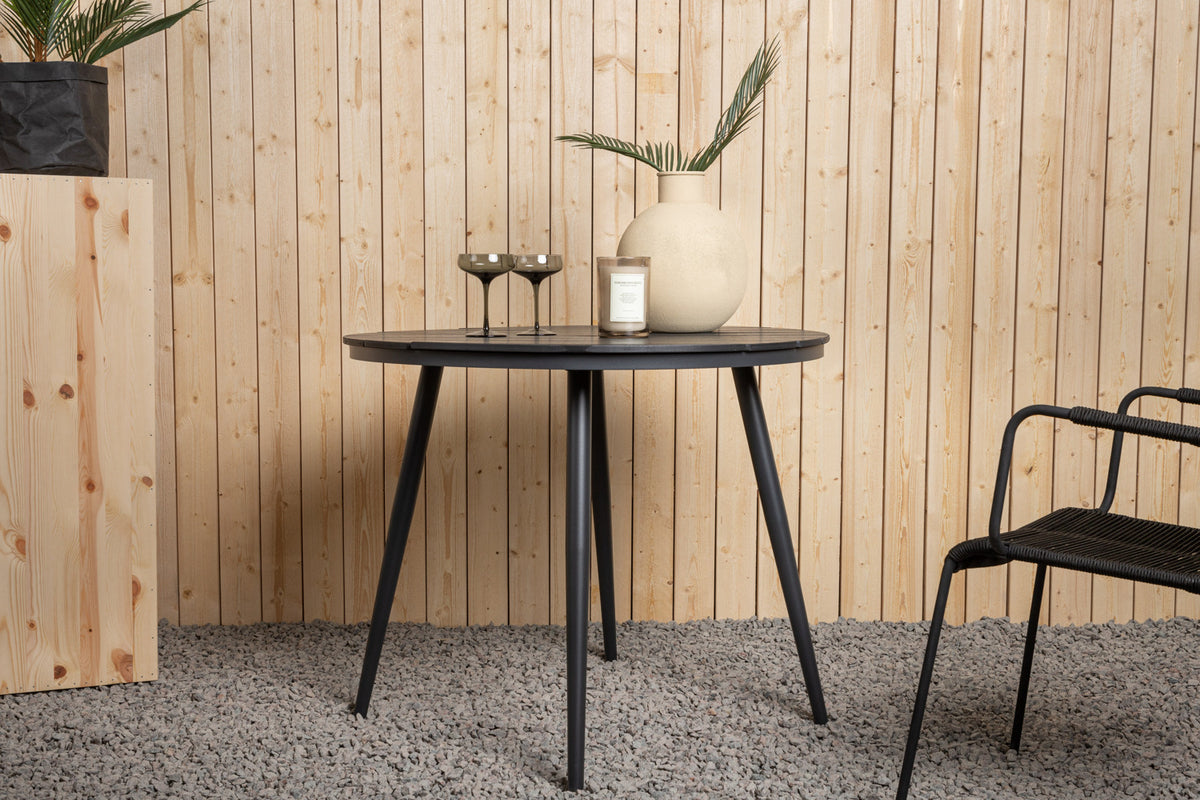 Venture Home Break Runda Matbord ⌀90 Svart