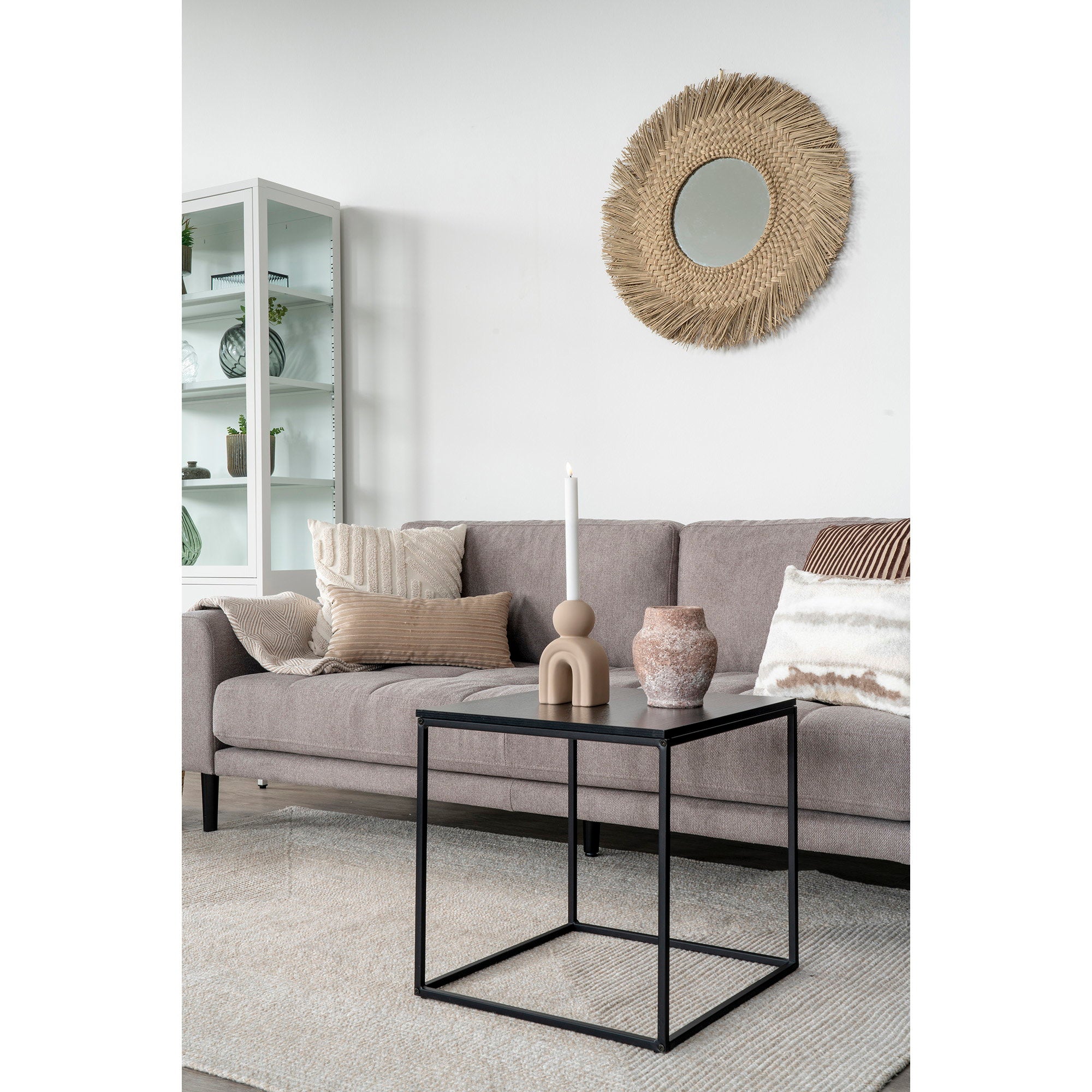 House Nordic Vita Sidobord Svart