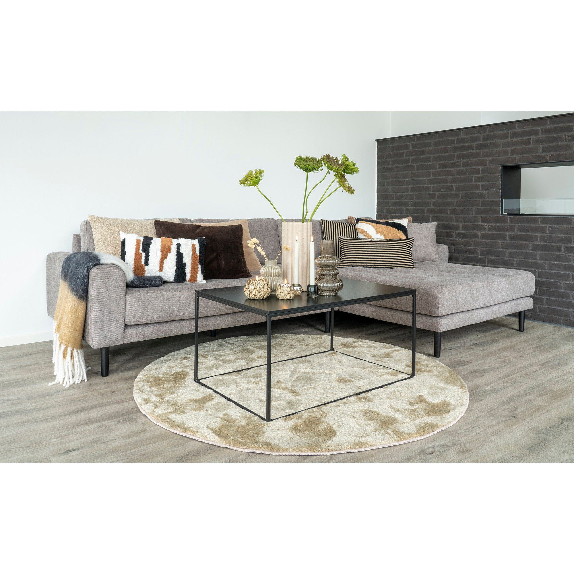 House Nordic Vita Soffbord Svart