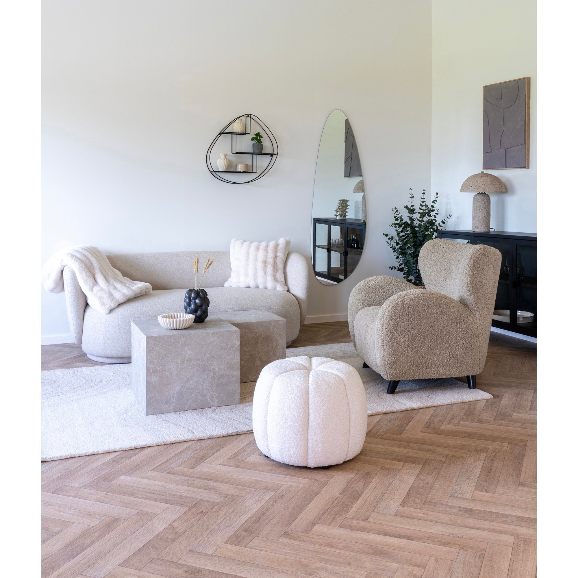 House Nordic Prague Soffbord Marble