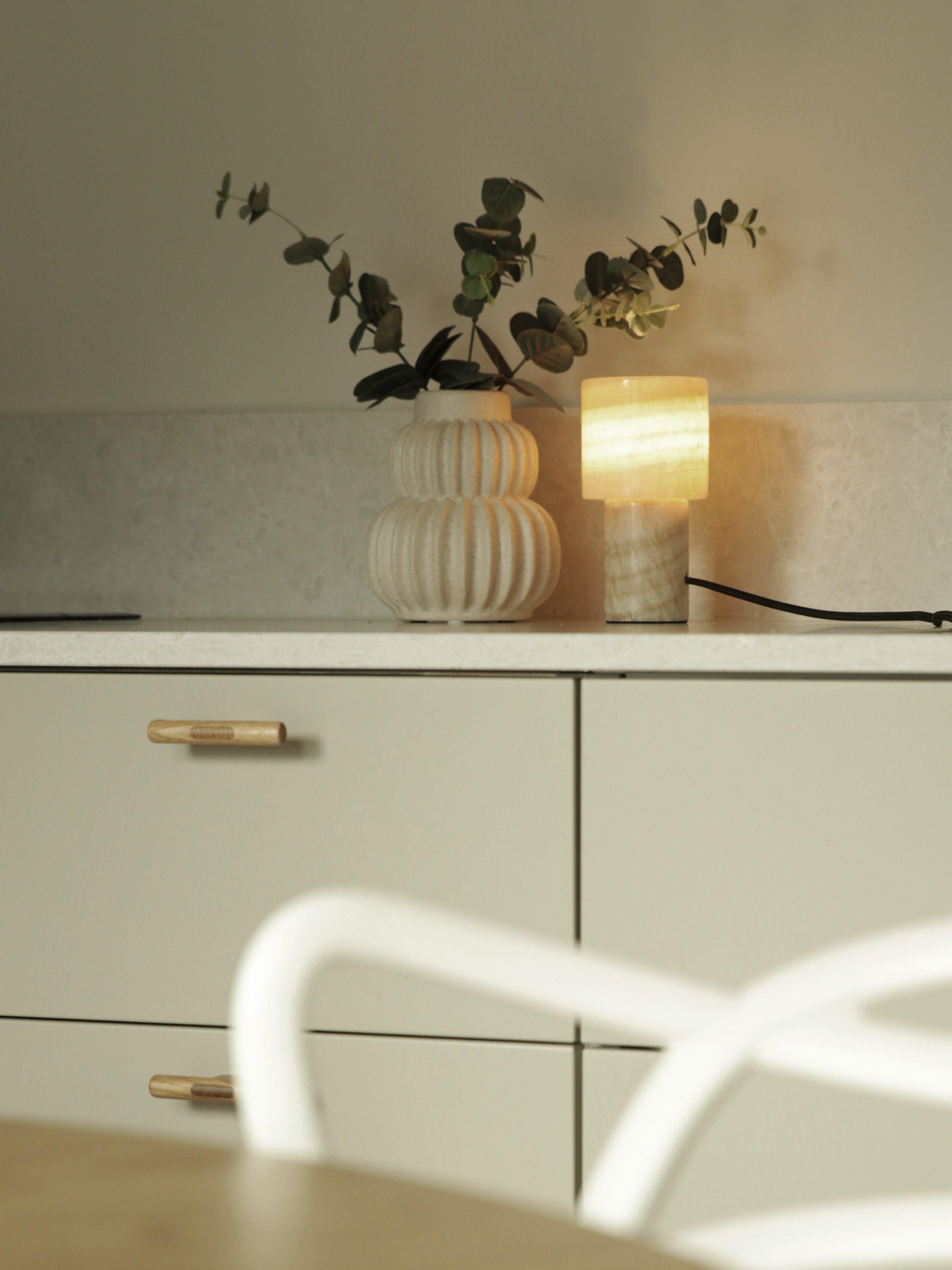 PR Home Lucie bordslampa G9 marmor 16cm