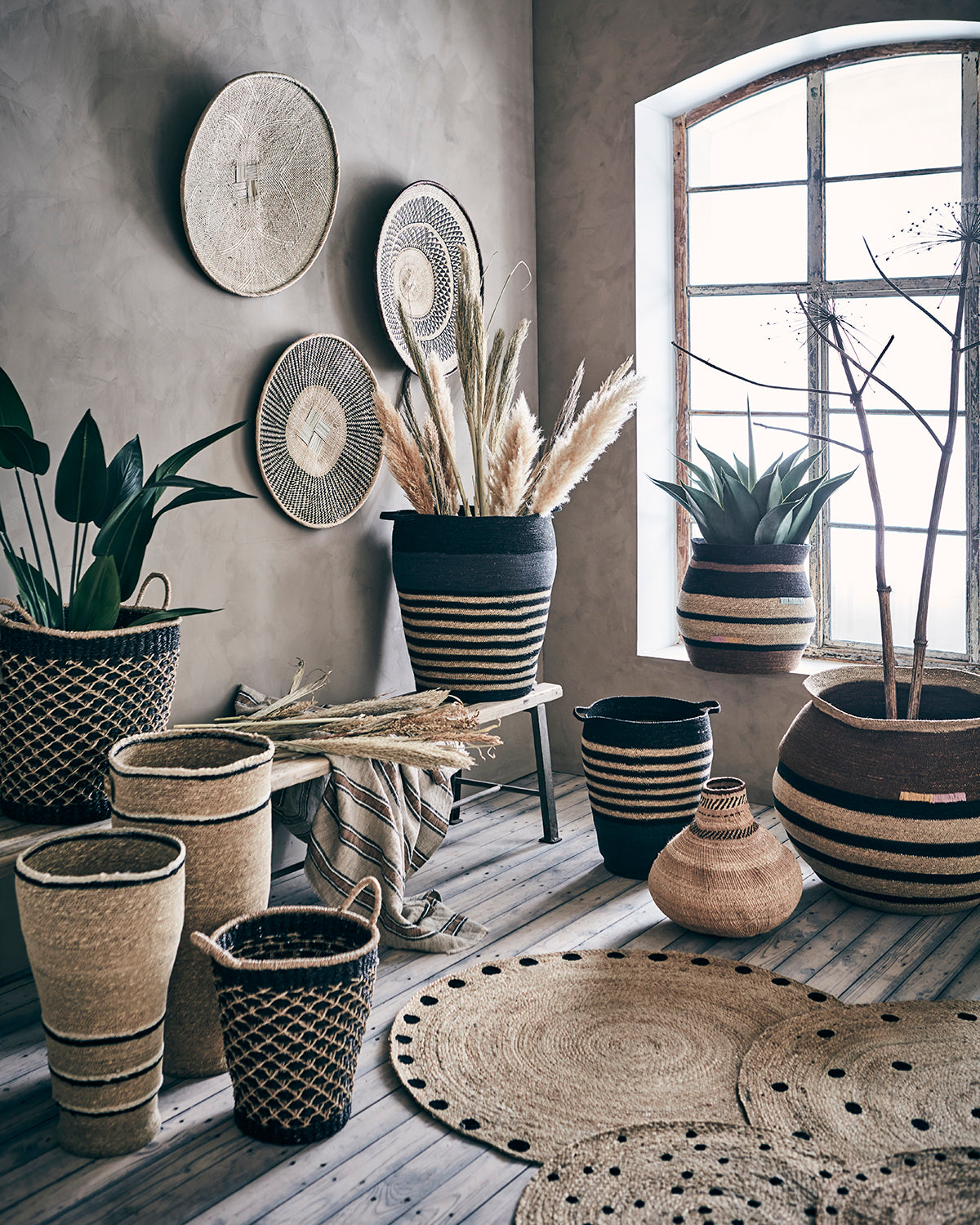 Affari Of Sweden TRIBE Korg, Blandade naturfärger