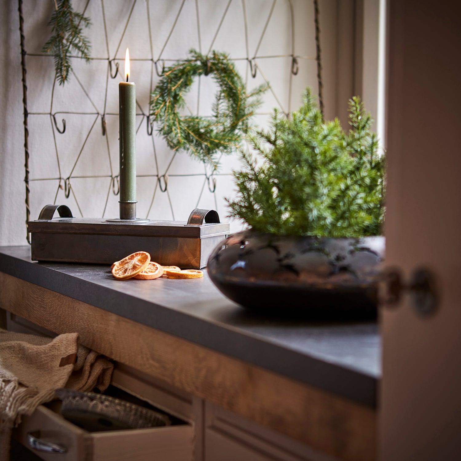 Affari Of Sweden ORYX Ljushållare XL, 4 pack Svart