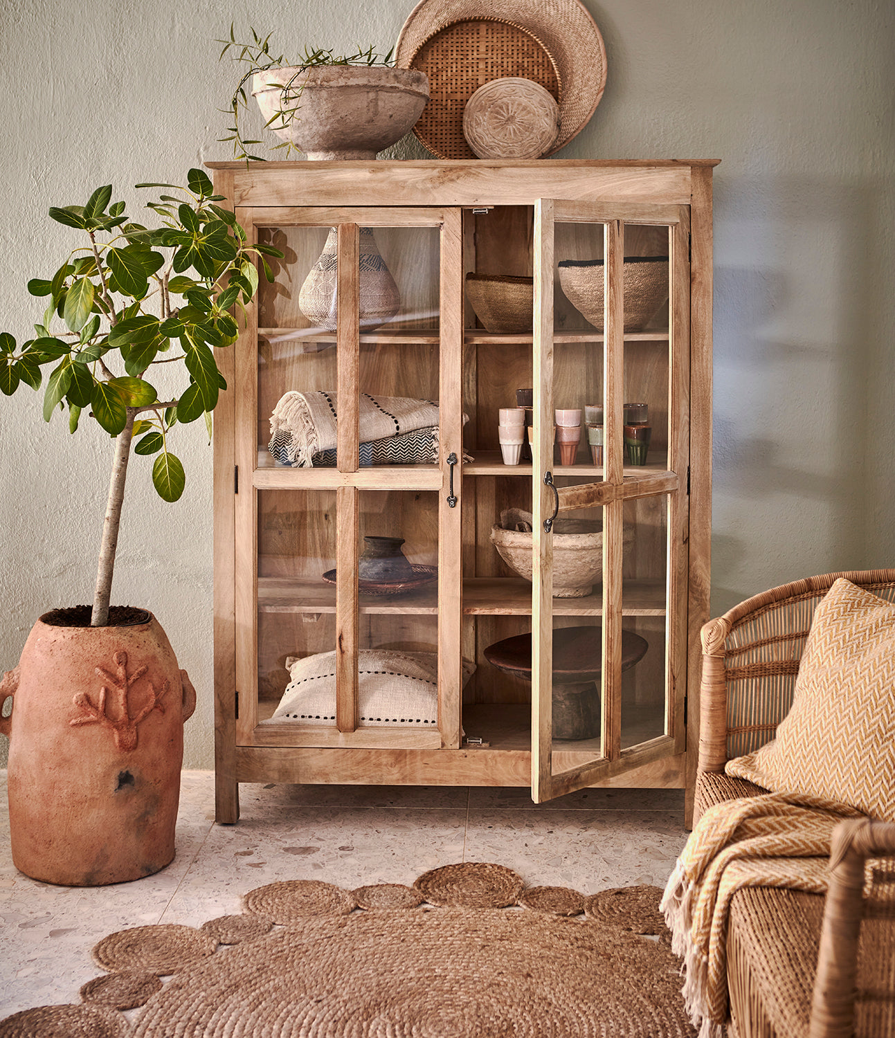 Affari Of Sweden TRIBE Korg, Blandade naturfärger