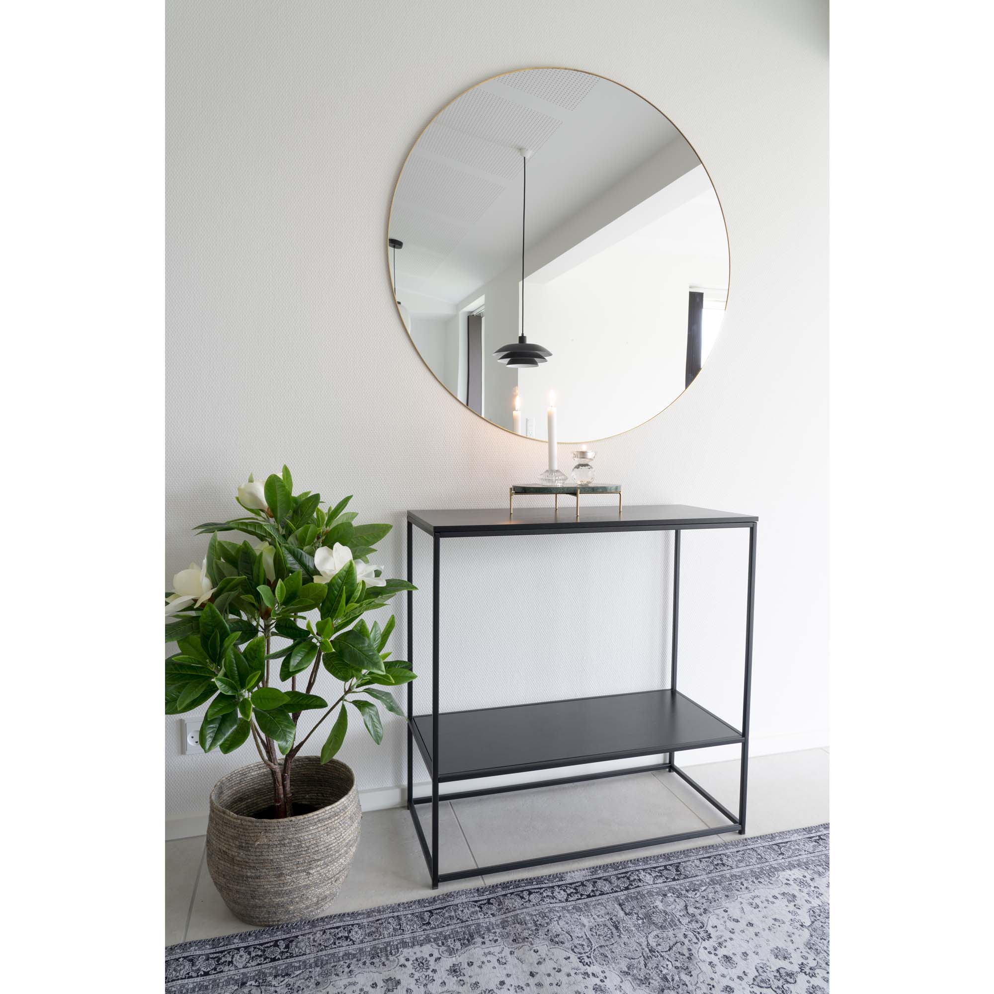 House Nordic Vita Konsolbord Svart