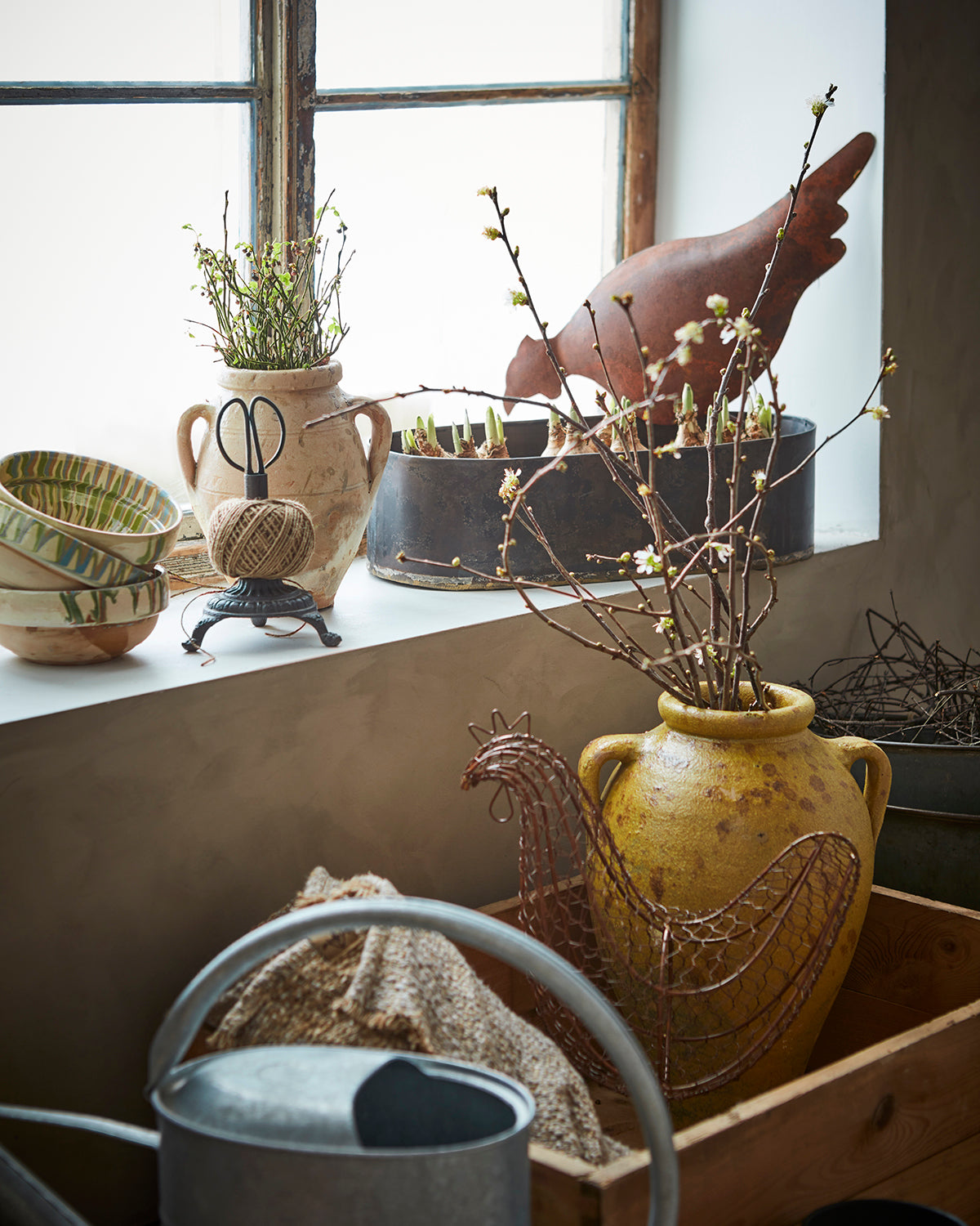 Affari Of Sweden ROBUST Kruka, set om 3, Svart