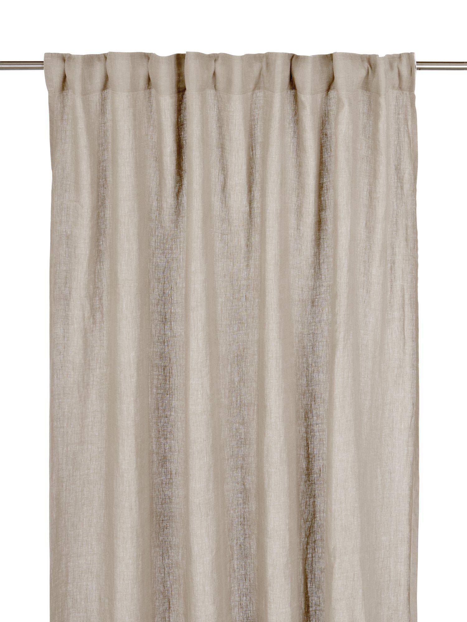 Svanefors Julie Gardin 2P Lin/Vit 2x145x280cm