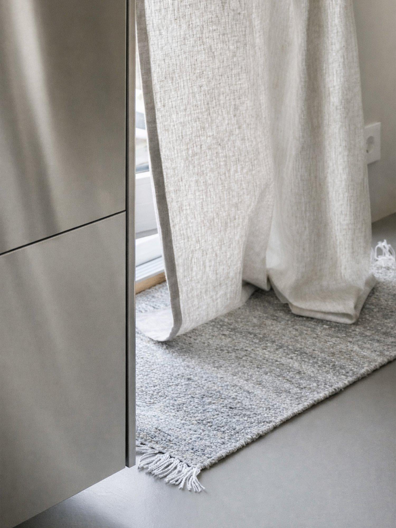 Svanefors Julie Gardin 2P Lin/Vit 2x145x280cm