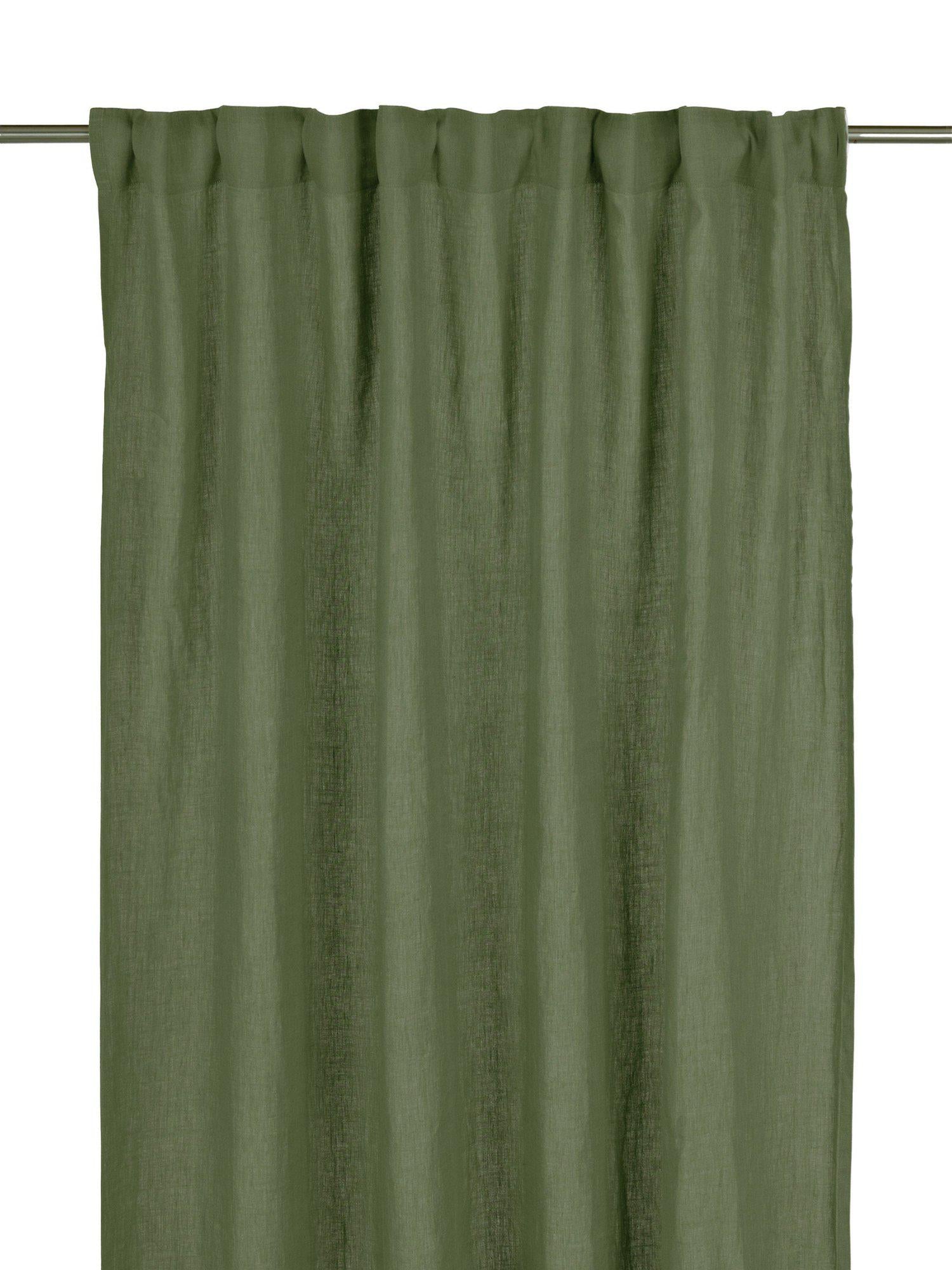Svanefors Julie Gardin 2P Grön 2x145x250cm