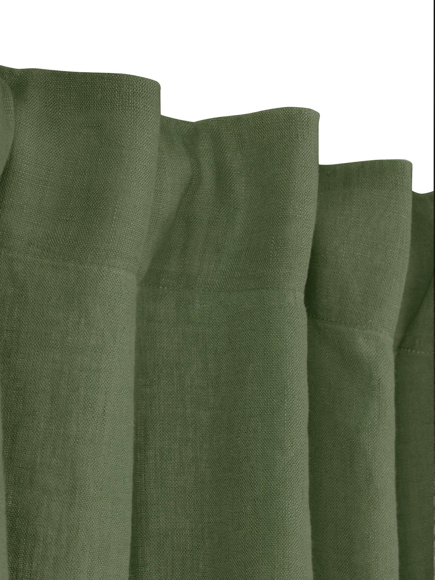Svanefors Julie Gardin 2P Grön 2x145x250cm