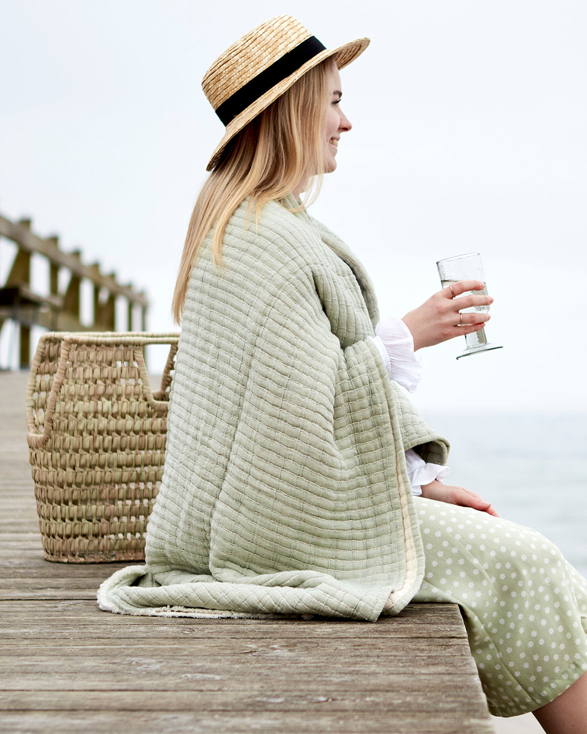 Affari Of Sweden VIDA Filt, Ljusgrön