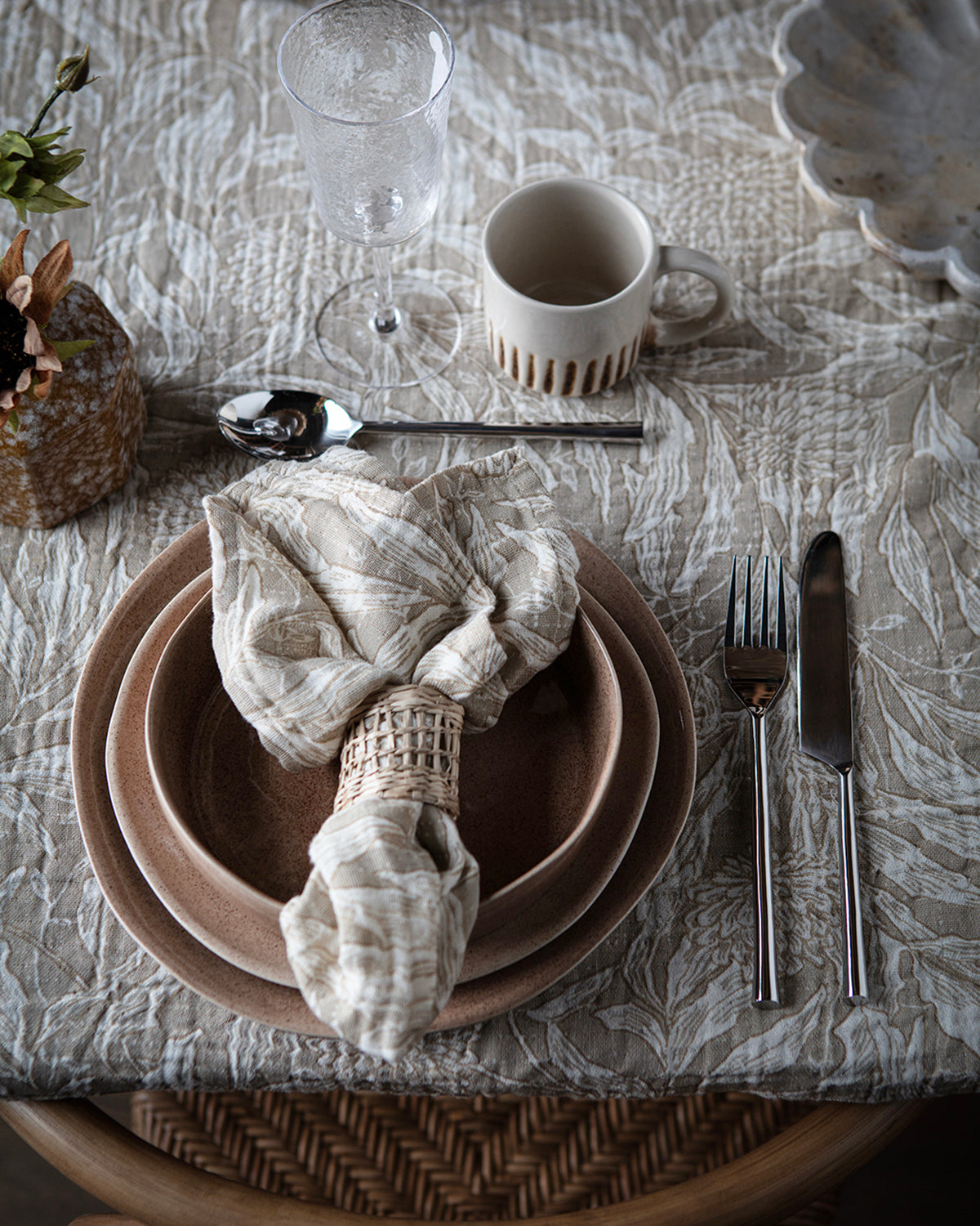 Affari Of Sweden AGNES Bordsduk, Beige