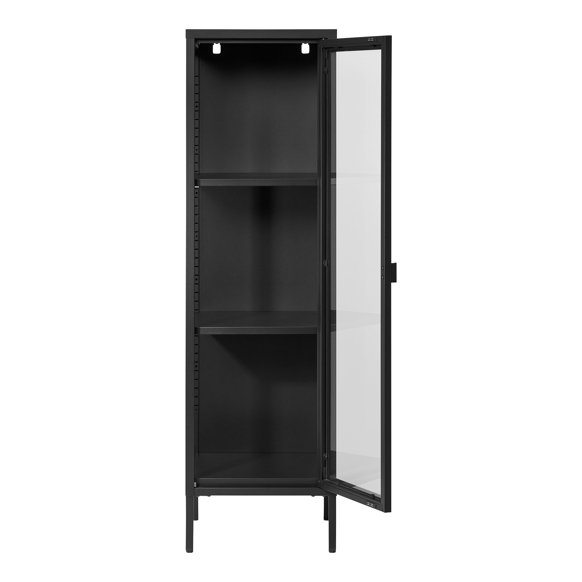 House Nordic Brisbane Slim Display Skåp Svart