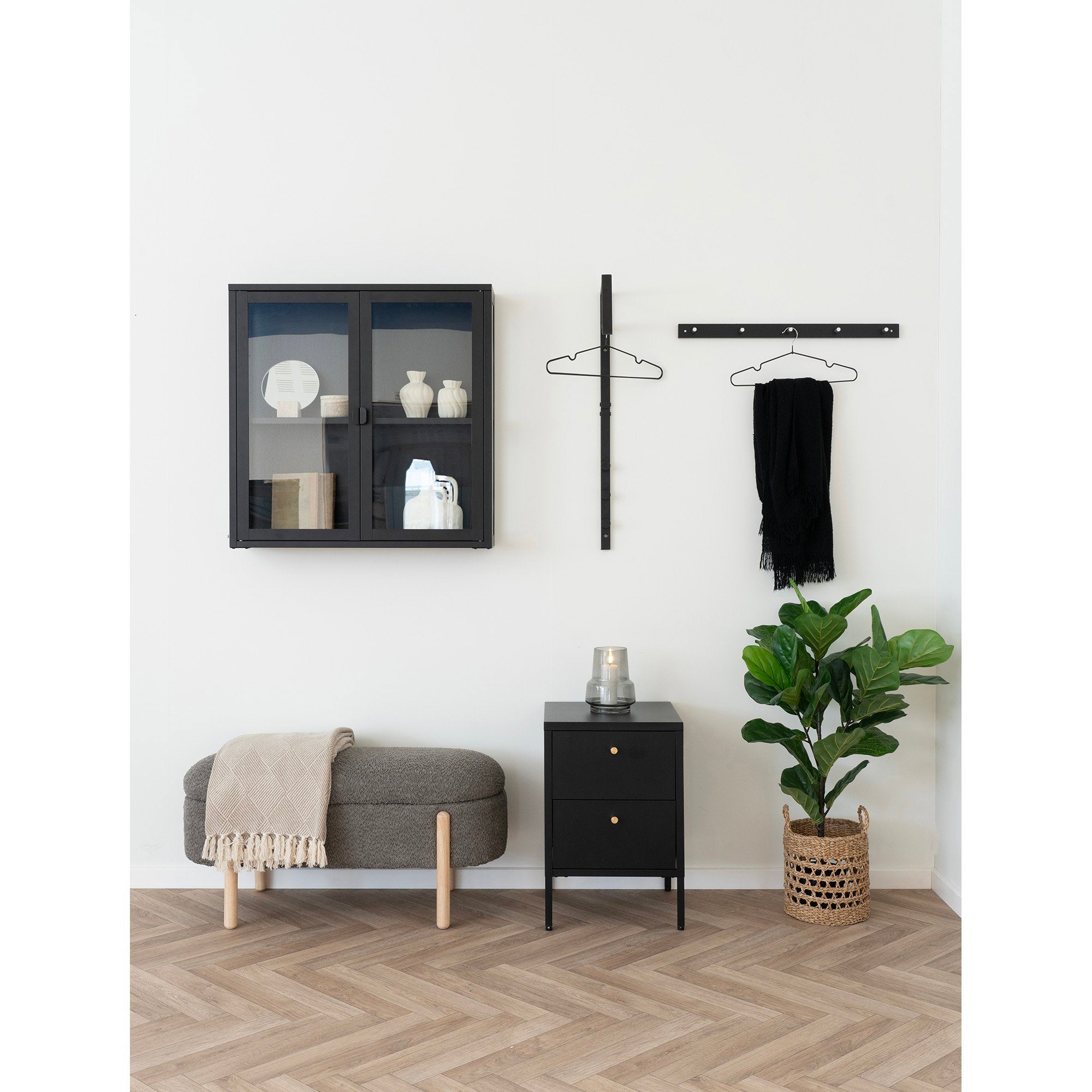 House Nordic Dalby Chest Svart