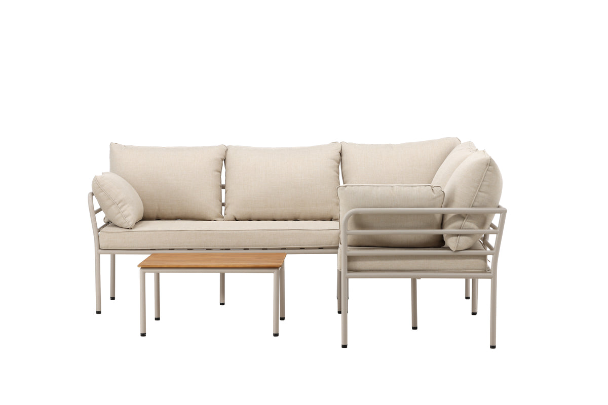 Venture Home Penh Lounge Set Beige Beige