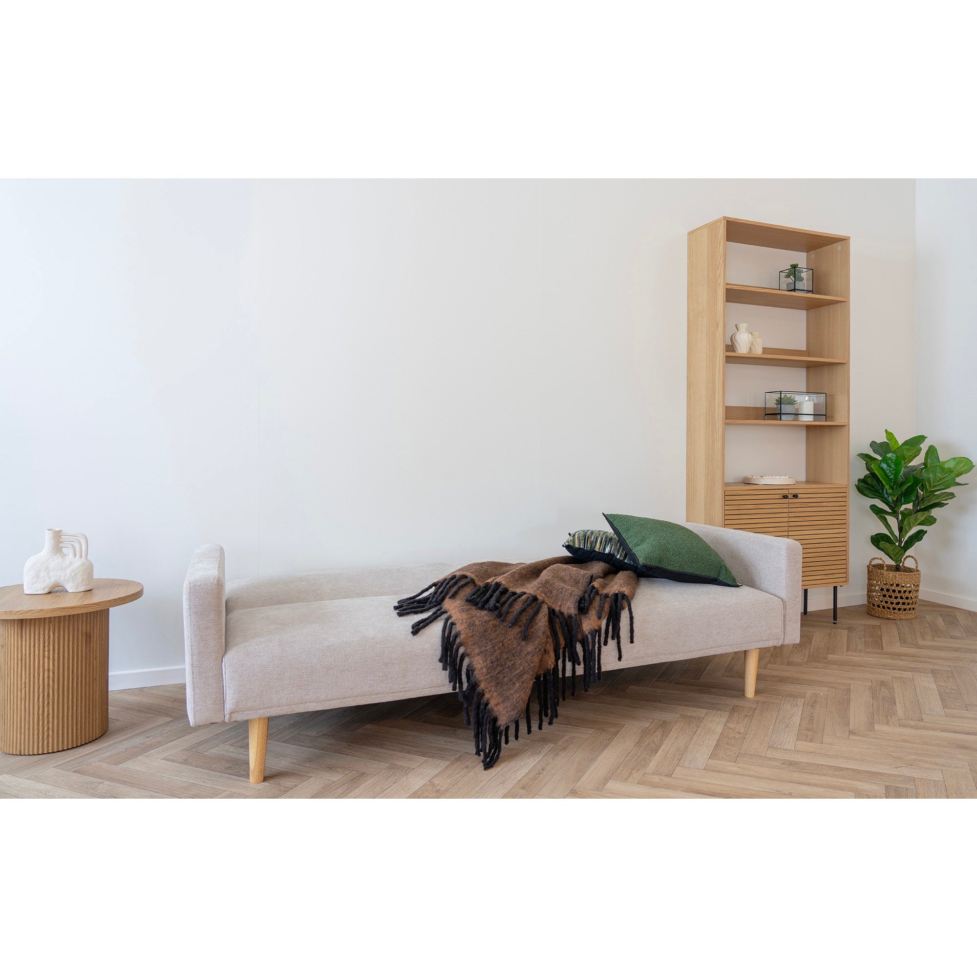 House Nordic Carmel Plaid Brun