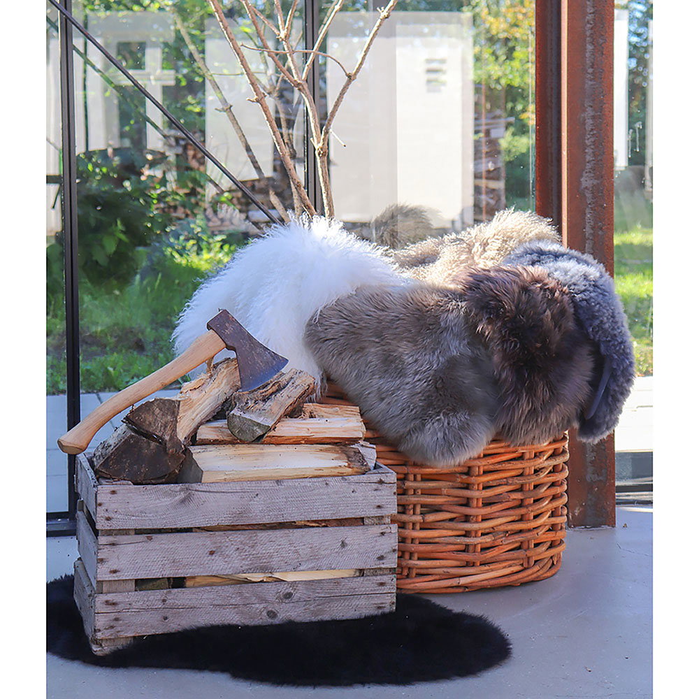 House Nordic Lambskin Brun