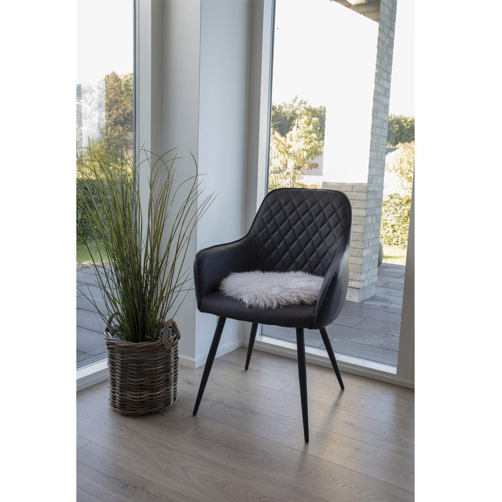 House Nordic Lambskin seat Ivory