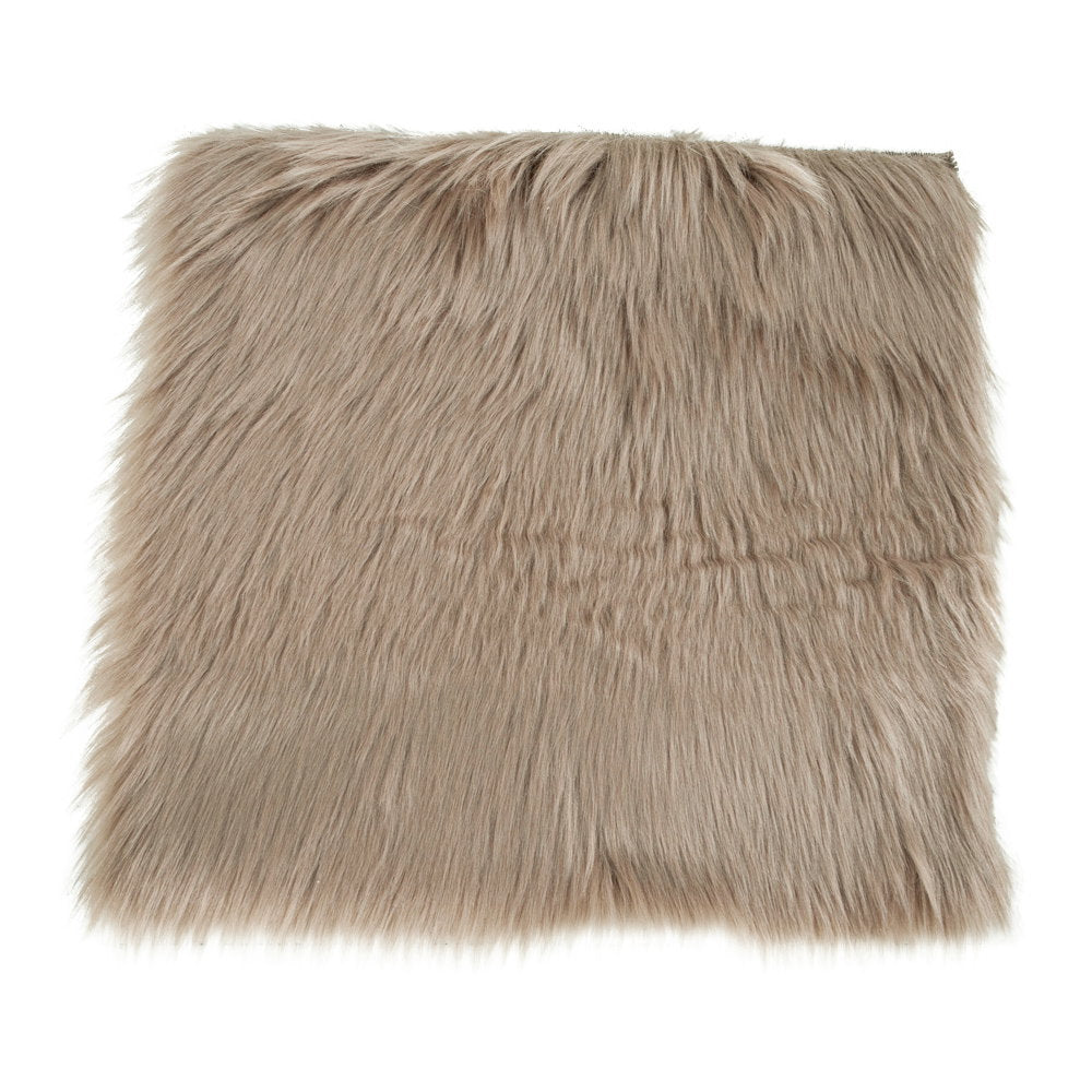 House Nordic Lambskin Seat Artificial Light Brun