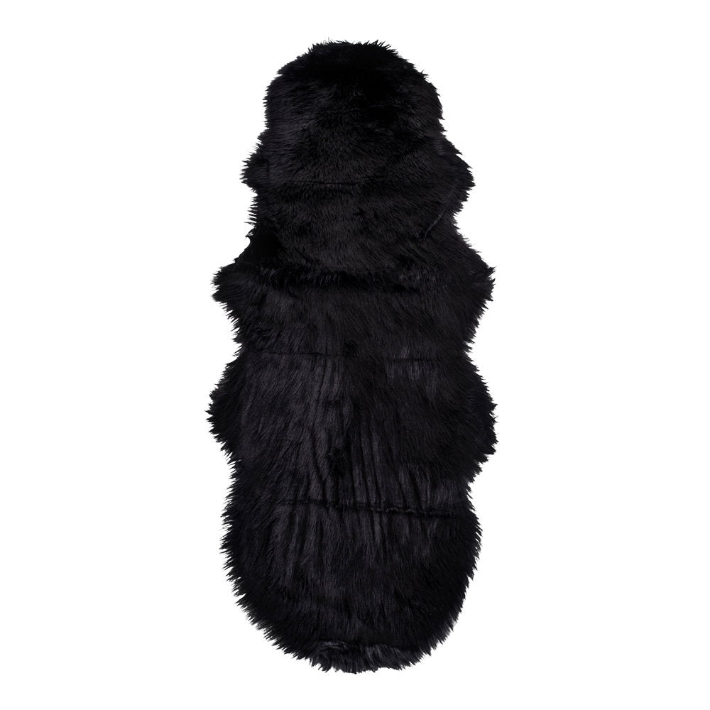 House Nordic Lambskin Artificial Svart