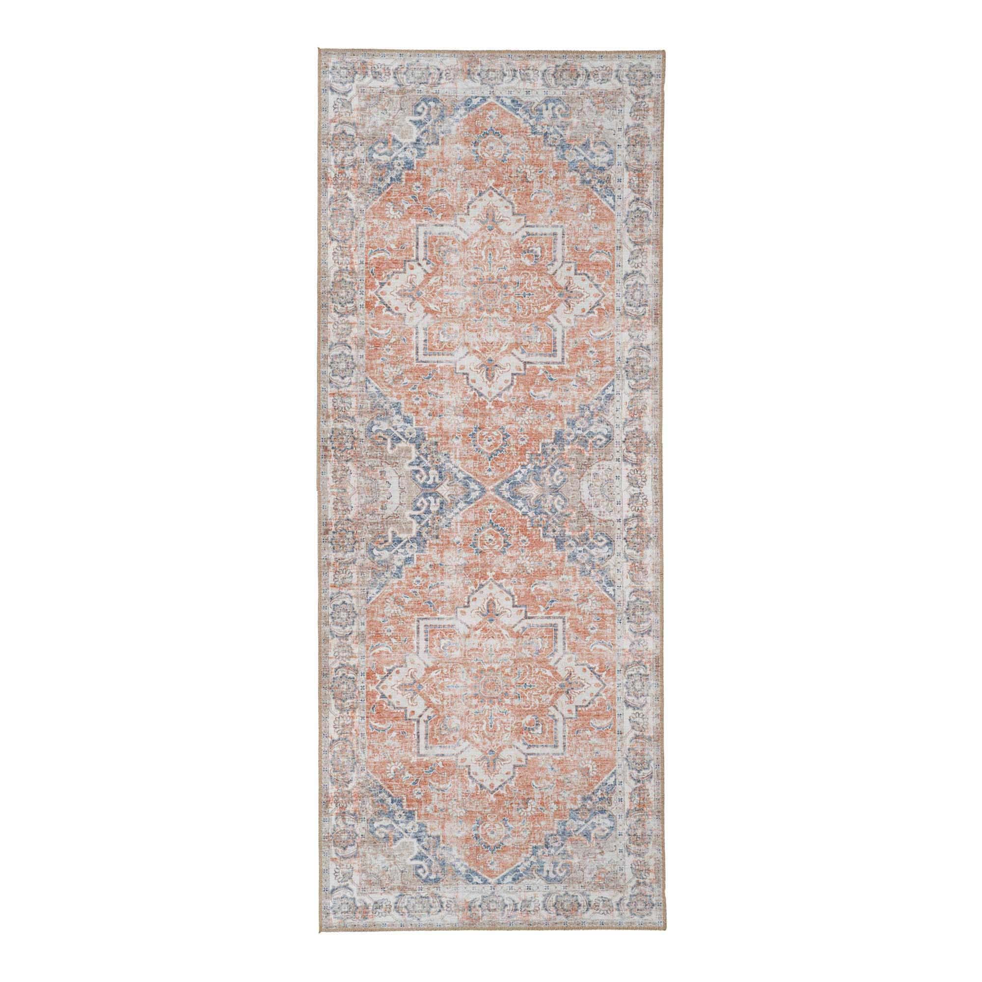House Nordic Havana Hallway Runner Blå / Orange
