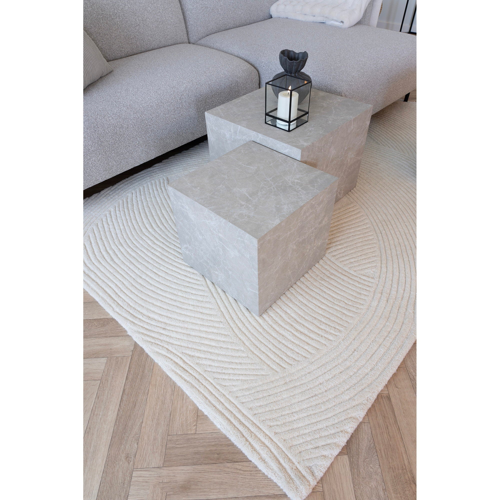 House Nordic Pune Matta Ivory