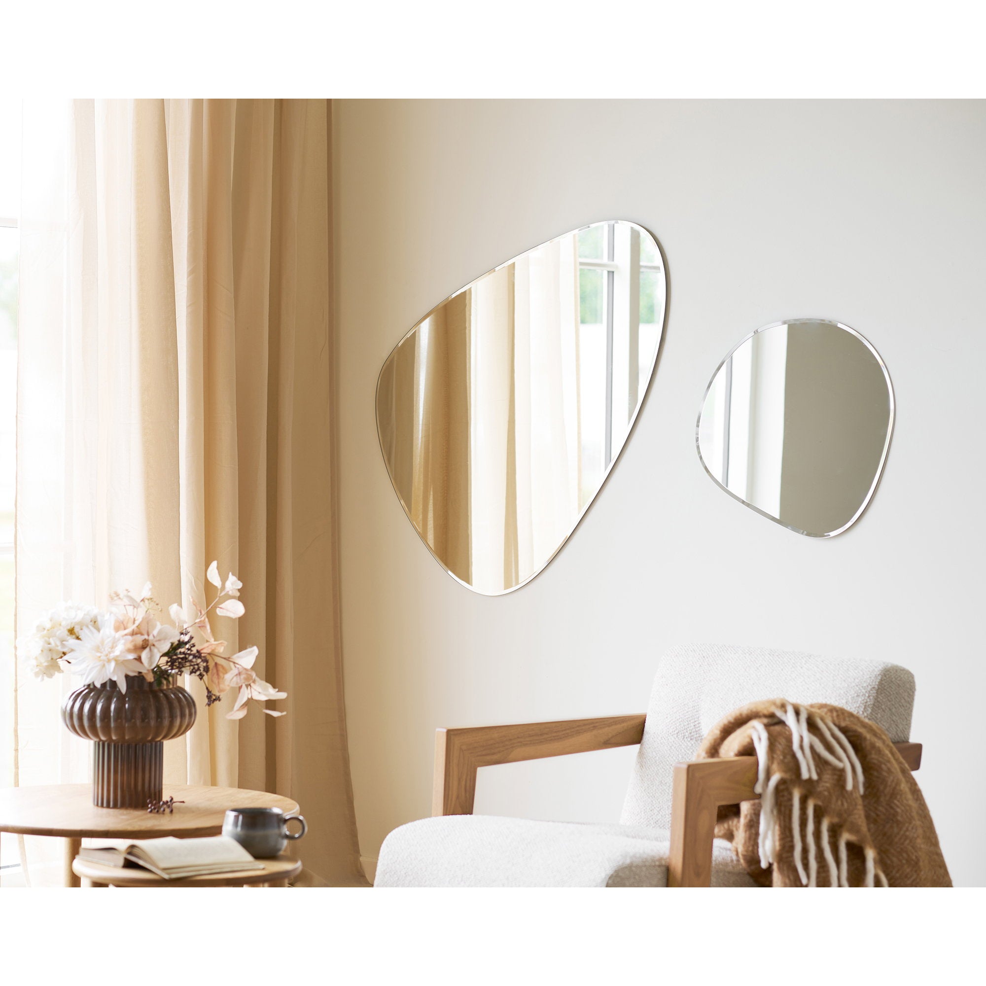 House Nordic Devonport Wall Spegel Clear