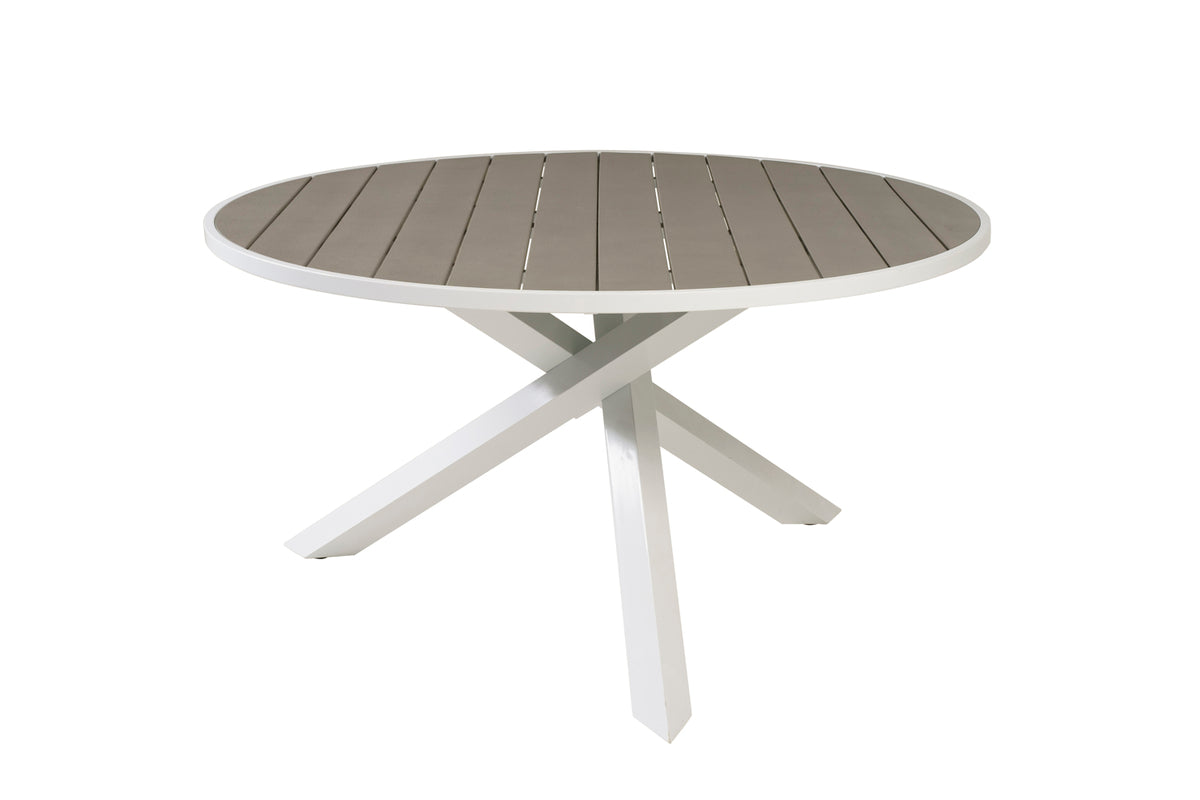 Venture Home Parma Runda Matbord ⌀140 Vit