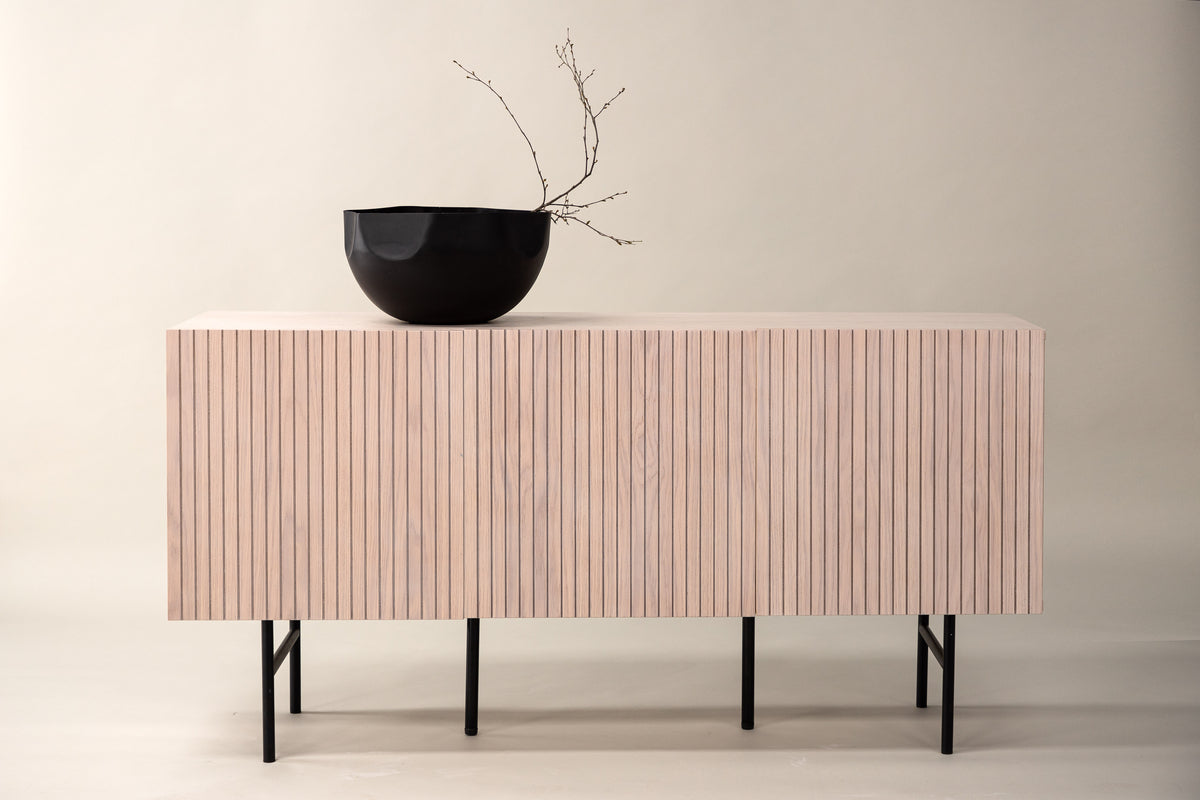 Venture Home Björkön Skåp 42 x 75 x 150 Vitputsad