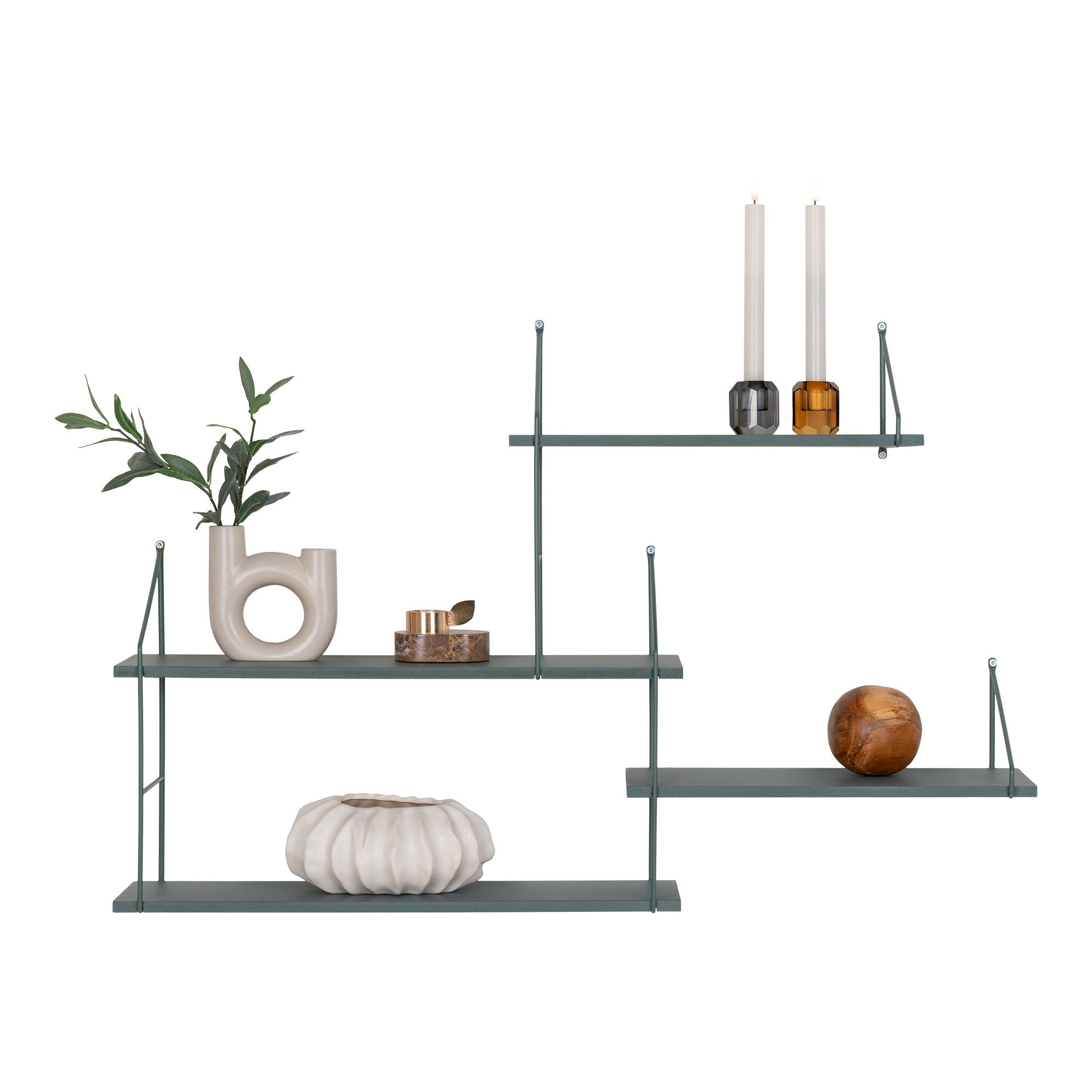 House Nordic Harlem Vägghylla Grön
