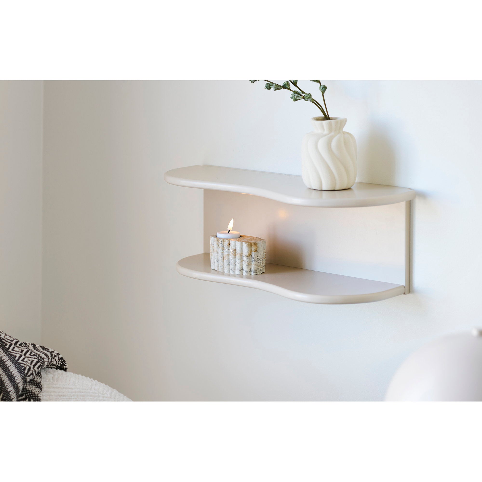 House Nordic Botta Vägghylla Beige