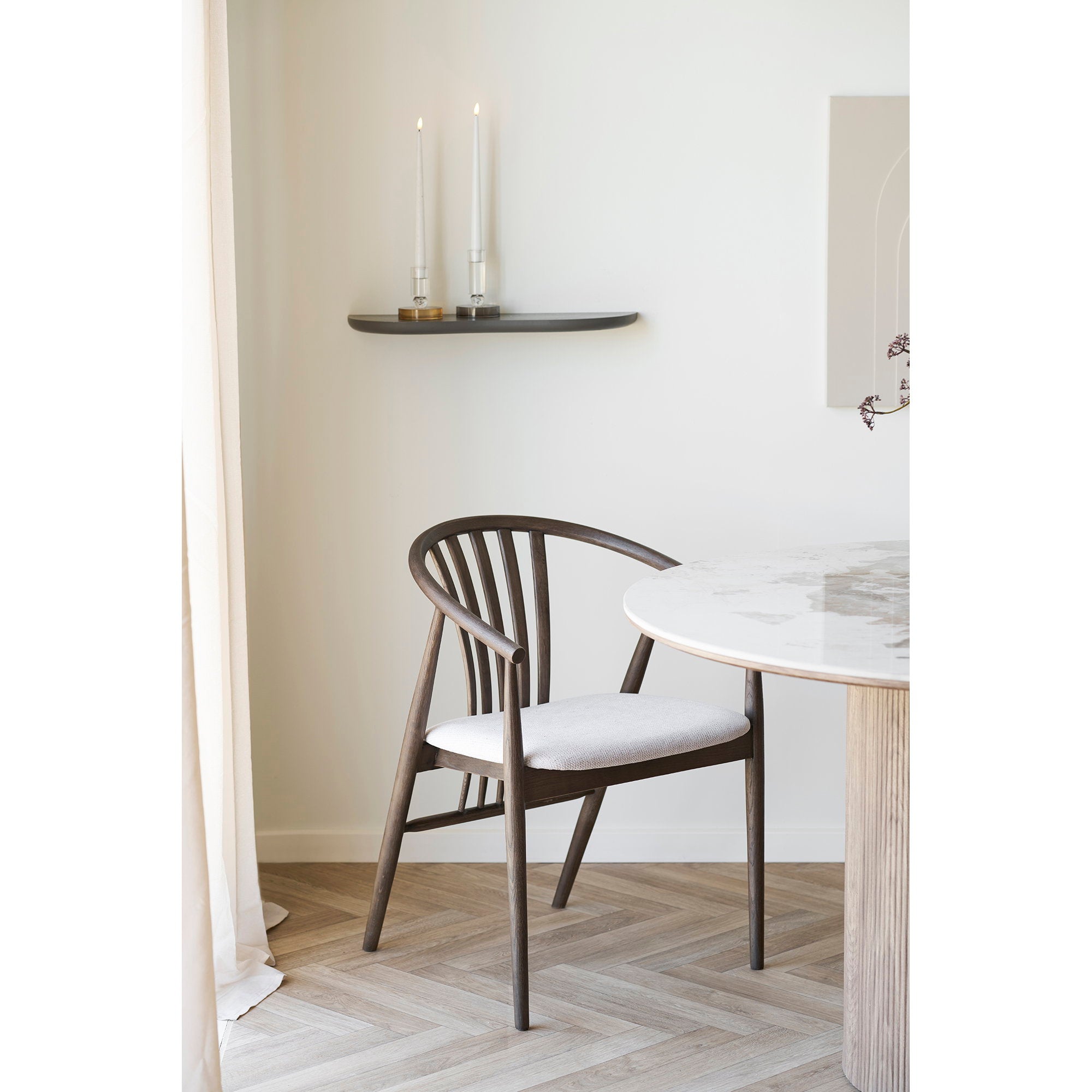 House Nordic Botta Vägghylla Brun