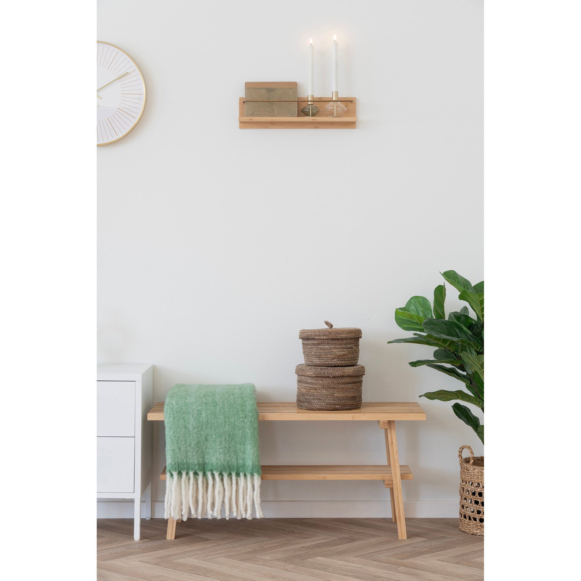 House Nordic Ember Vägghylla Natur