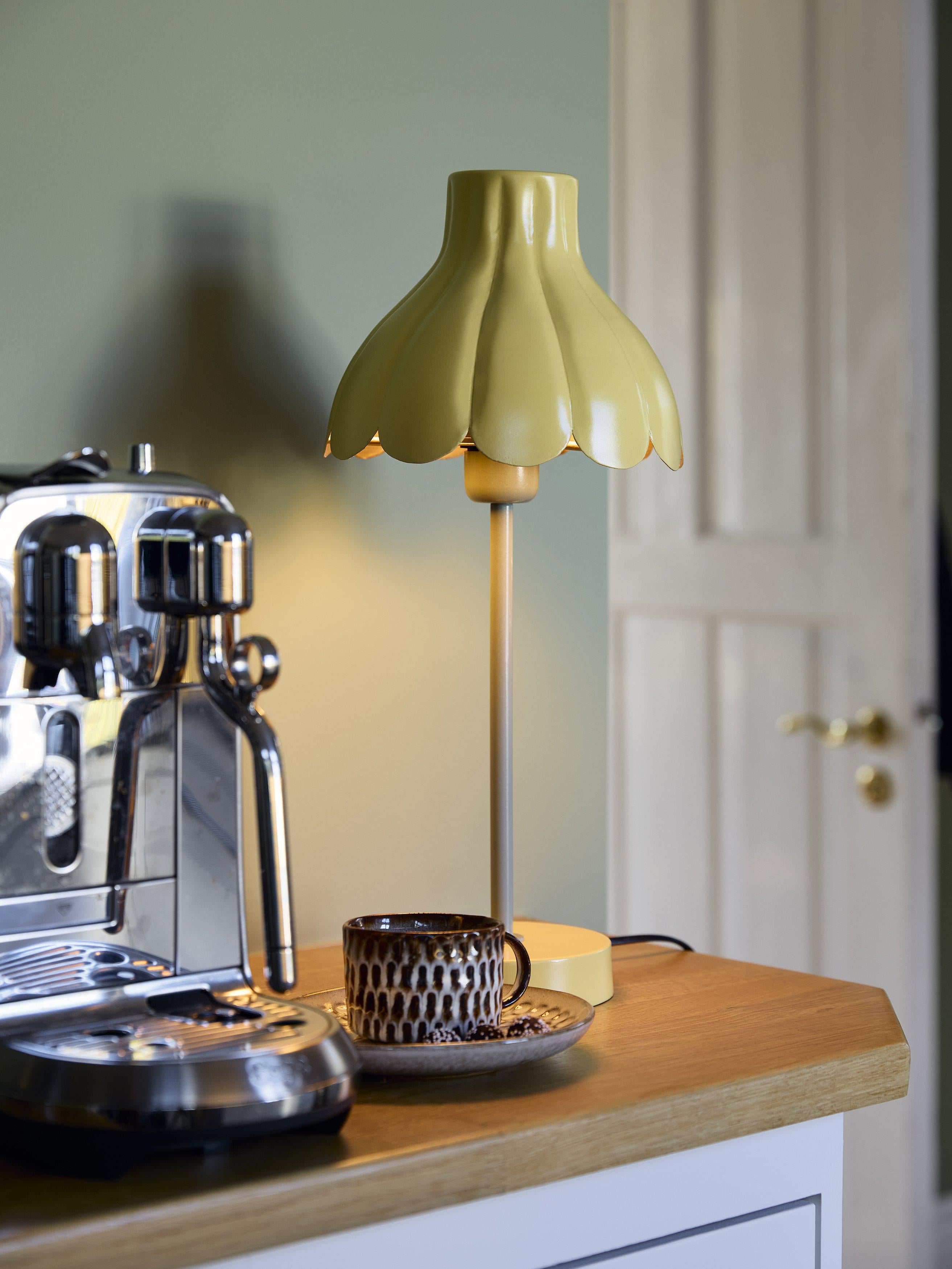 PR Home Wera bordslampa Gul/grön 47cm