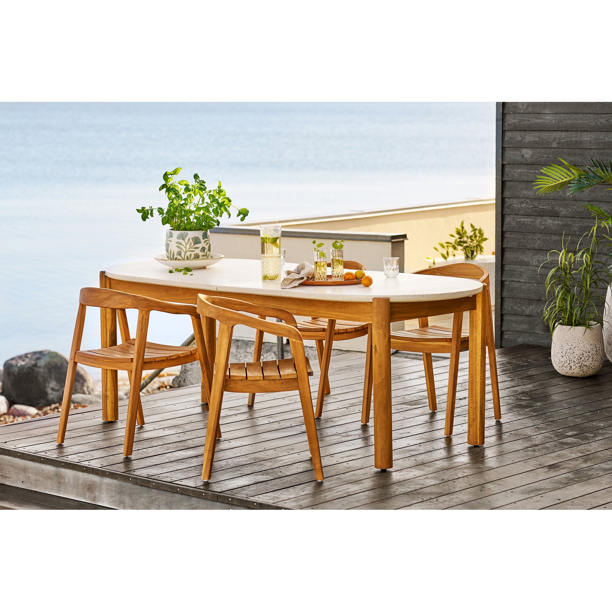 House Nordic Bricka Natur