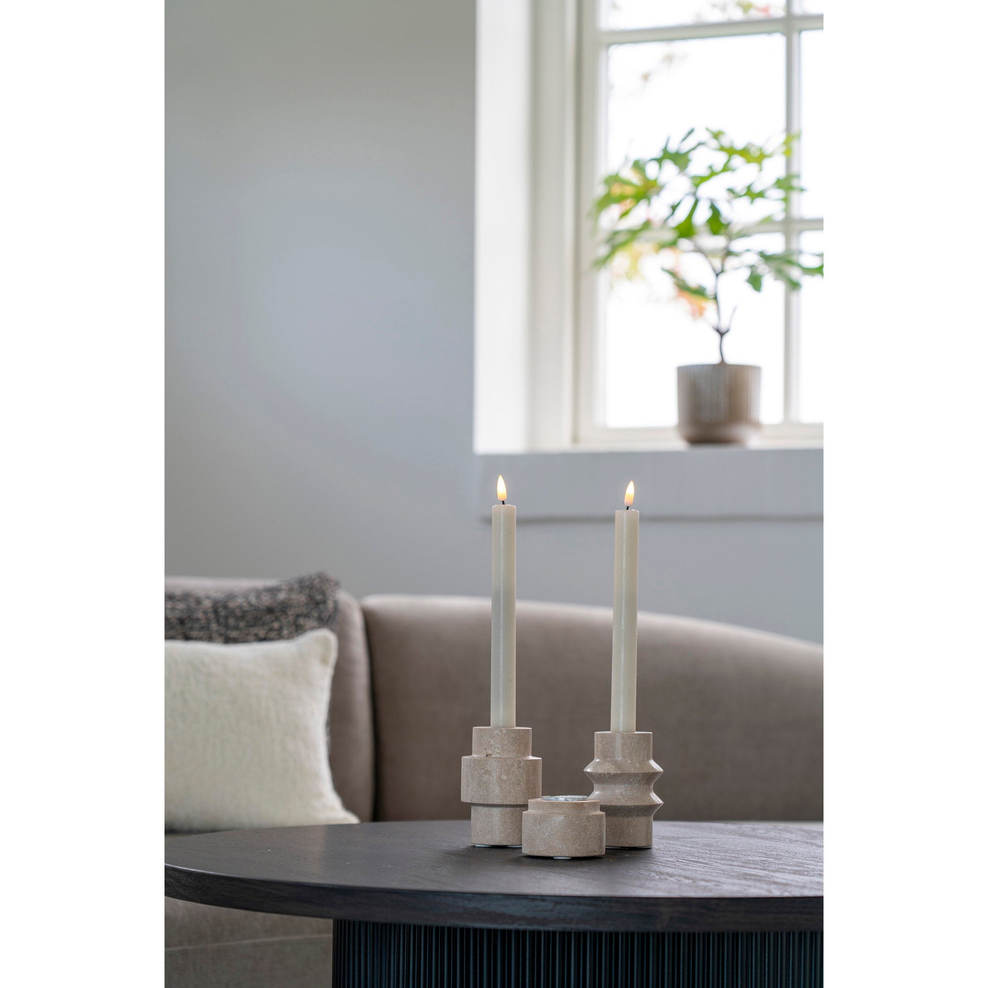 House Nordic Tealight Holder Natur